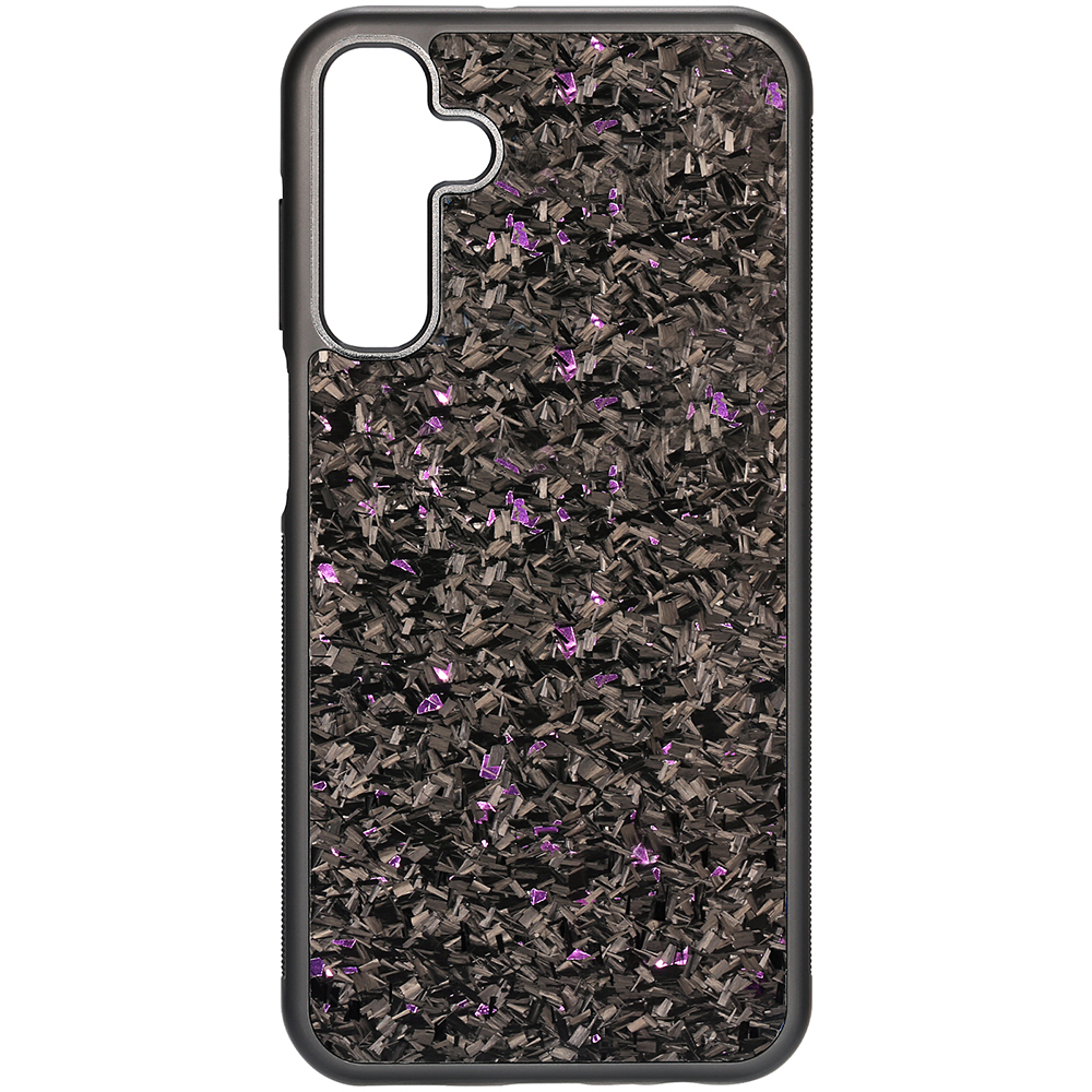 Forged carbon fiber with purple