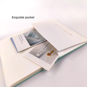 Macaron A5 Cuaderno de cuero Diseño de matriz de puntos simple Tapa dura transfronteriza para negocios Oficina Escuela Cuaderno creativo Imprimir - Product Image 5