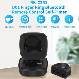 YJ指先リモコンTiktokビデオページターナー反転ワイヤレス電話SelfieリモコンBluetoothリングコントローラー - Product Image 3