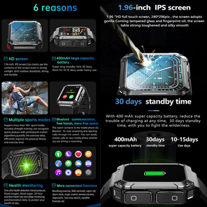 Reloj Inteligente Smart Watch <strong>With</strong> Earbuds Wireless BT Earphone Watch T93 <strong>Local</strong> Playback 2 in 1 Earbuds Smart Watch - Product Image 3