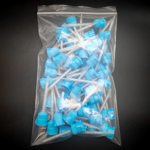 Plastic Disposable Epoxy Resin <strong>Static</strong> <strong>Mixer</strong>/dual Cartridge <strong>Mixer</strong>/ MB3.2-16S1:1 AB Glue F Series Bayonet Mixing Tips