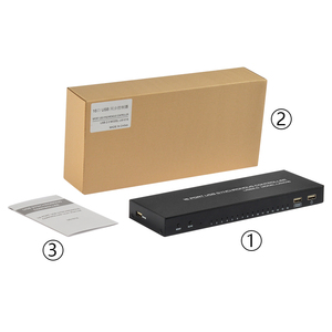 FJ-US1016 Fjgear热键Osd高清多平台长距离Usb 2.0 16端口Kvm开关 - Product Image 2
