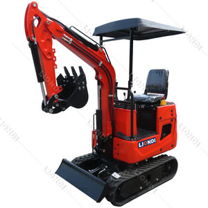 Mini ekskavatör yükleyici 1.0 Ton Mini yükleyici paletli ekskavatör yükleyici makine inşaat veya Form için - Product Image 3
