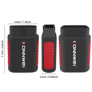 KDIAG OBD2 Scanner Bluetooth 5.0 sistema completo dispositivo di scansione per auto ABS SRS OBD2 strumento diagnostico per iOS Android - Product Image 2