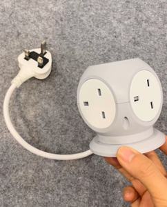 Rubik's Cube 4 Multiple <strong>Sockets</strong> USB Extension <strong>Socket</strong> 4 Outlets Universal <strong>Socket</strong> Type C US EU UK Plug Travel Power Strip - Product Image 4