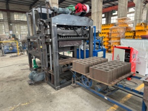 Pabrik Pabrik Mesin pembuat blok listrik dikompresi semen blok mesin bangunan industri mesin pembuat bata - Product Image 2