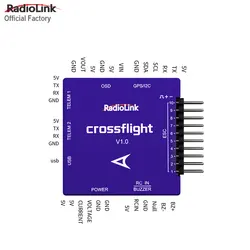 Radiolink 10 kanal PWM çıkışı RC uçak/Finshing tekne/uçuş kontrolörü gösterisi için LED ışık Crossflight - Product Image 4
