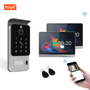 Tuya 2MP IP Video Türklingel mit 10-Zoll-Touchscreen Metall RFID-Karte Zugangs kontrolle App Code Intercom mit Karte entsperren - Product Image 2