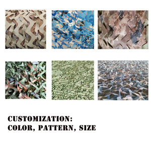 Sturdyarmor Custom ODM Camouflage Tarp <strong>Mesh</strong> <strong>Netting</strong> Any Size Blind Oxford Polyester Ocean Camouflage Net for Garden Decoration - Product Image 5