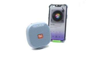 TG444便携式无线迷你扬声器声音激活更大，带调频收音机，支持TF/USB功能蓝牙扬声器 - Product Image 4