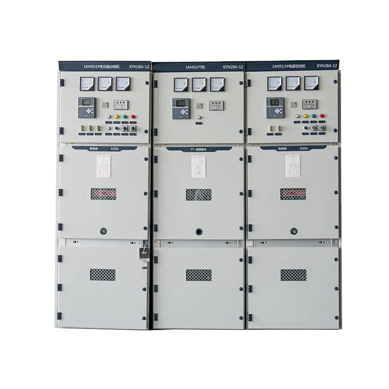 Gabinete de equipo eléctrico de potencia media y alta tensión Shengbang Gabinete de condensador alimentador KYN28, interruptor principal de anillo