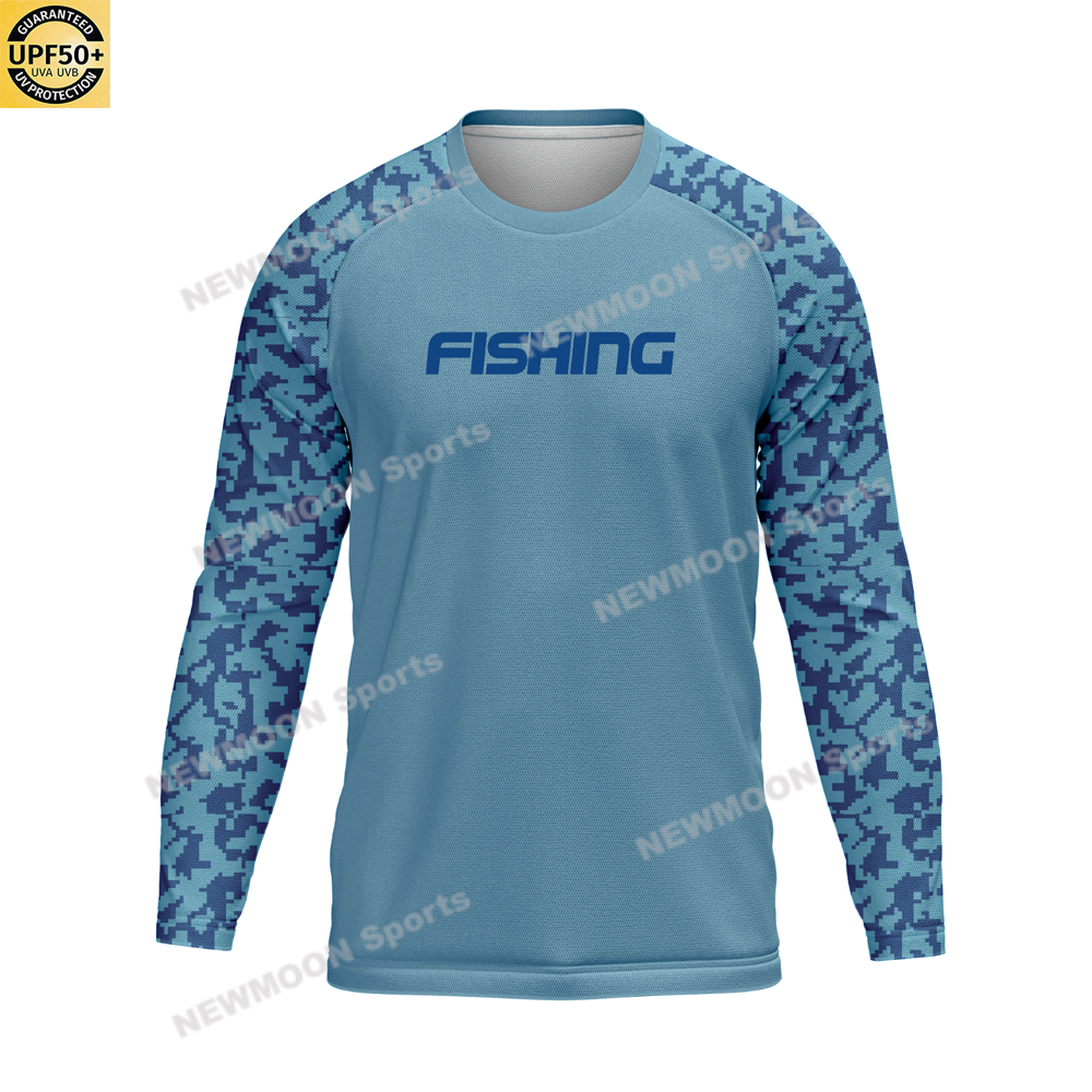 Camouflage light blue