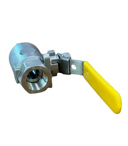 SS316高压2PC螺纹2000wog球阀DN32 DN40 DN50两件式减少口手动制药OEM