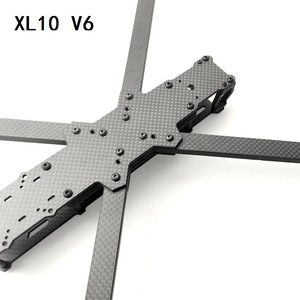 V6 10-Inch karbon Fiber FPV geçişi makinesi raf DJI için uyumlu O3 Sky End VISTA dijital görüntü iletim uzaktan pil - Product Image 4