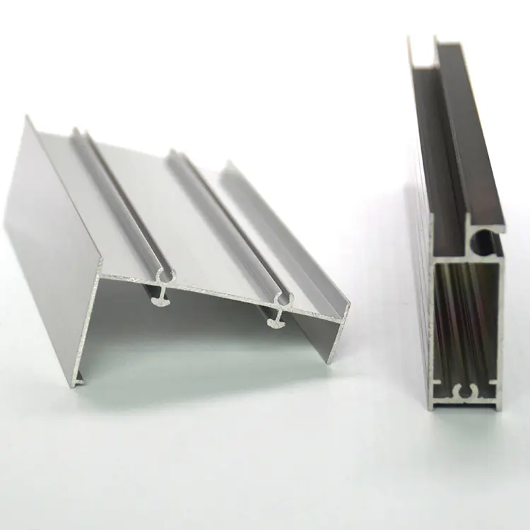 Profil aluminium pipa kaca aluminium profil jendela profil bingkai aluminium untuk kaca