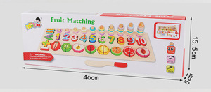 Educeducational Toy Color Children Colorful Intelligent Pocket Size Mini Robot Silicon Harvest Wooden Geometric <strong>Shape</strong> <strong>Sorting</strong> to - Product Image 2