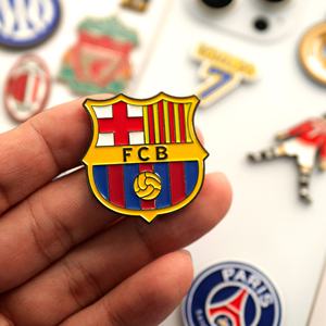 Cartone animato Click-to-order inciso adesivo per telefono sportivo in metallo caldo vendita Cross-Border spilla centro-orientale Stock produttore - Product Image 2