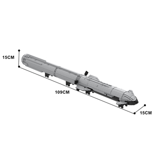 Funbuild รถรับส่งอวกาศจรวด MOC-94616อวกาศของเล่นเรืออวกาศ - Product Image 2