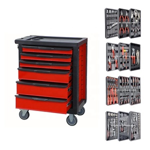 车库工具储物柜盒系列6抽屉工具柜带工具套装 - Product Image 1