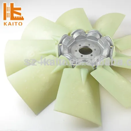 Import Asli Dynapac CC522 Cooling Fan Blade untuk Peta Roller
