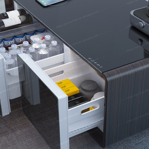 Mini Bar <strong>Multi</strong> <strong>Functional</strong> Refrigerator Smart Coffee <strong>Table</strong> High Bass Music Player Speakers Mobile Charger - Product Image 4