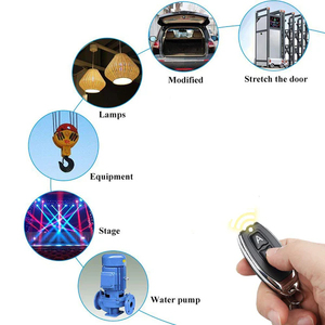 QIACHIP KT05-AB-4 433Mhz telecomando 2 pulsante metallo telecomando apprendimento codice EV1527 trasmettitore Wireless - Product Image 5