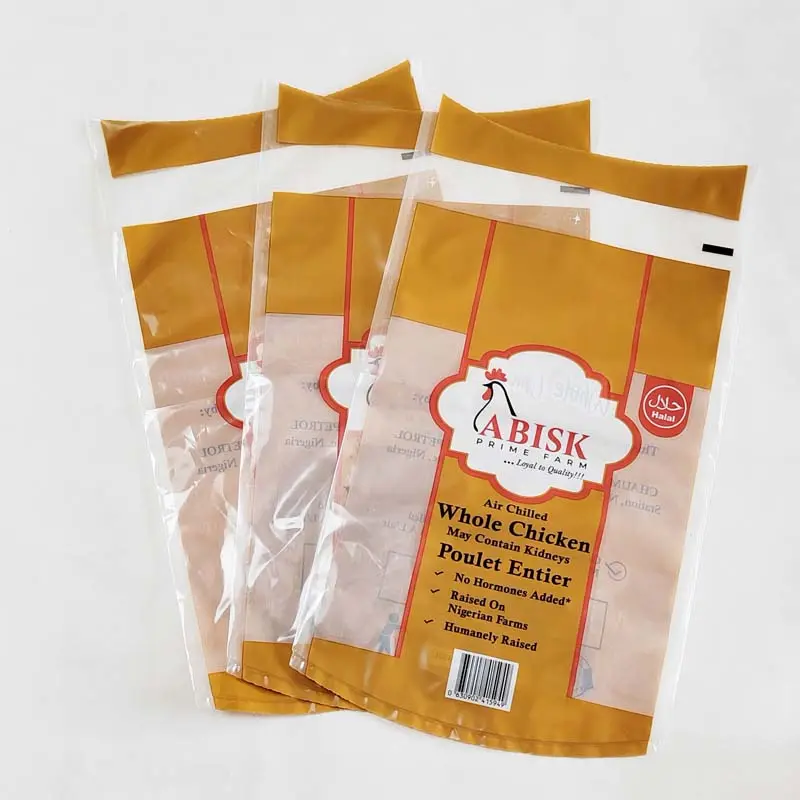 Offre Spéciale PA/EVOH matériel volaille sac rétractable sacs d'emballage alimentaire pour la viande, la volaille et les fruits de mer peuvent être congelés à basse température