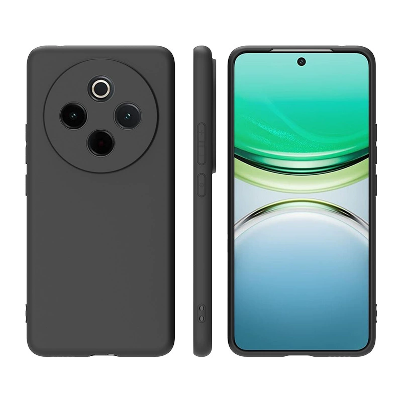 สีดำพร้อมตัวป้องกันกล้อง