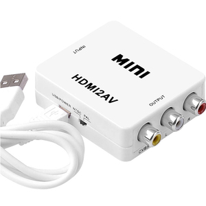 FJGEAR OEM其他家用音频60hz迷你尺寸HDMI至交流av RCA 3RCA CVBs复合视频音频转换器适配器 - Product Image 3