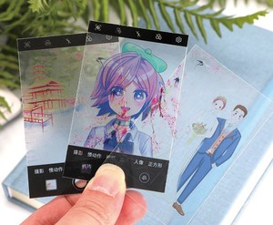 定制磨砂透明PVC名片贴牌印刷透明PVC名片塑料名片 - Product Image 4