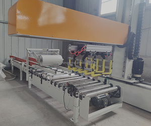 Automatic Single Arm Rotary in Line Palletizer Bag Line Machine Robot Stacker Palletizing Machine for Sale