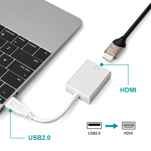 Adaptador USB 3,0 a HDMI para varios monitores, 1080P, Compatible con Windows XP/7/8/10, convertidor de Cable gráfico de vídeo - Product Image 4
