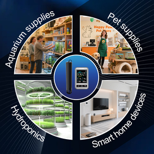 Kactoily 7-in-1 akıllı gölet su kalitesi <span class=keywords><strong>test</strong></span> kiti PH/ORP/Salinihy/TDS/EC/sıcaklık ölçer Koi açık havuzlar için OEM ODM desteklenen - Product Image 6