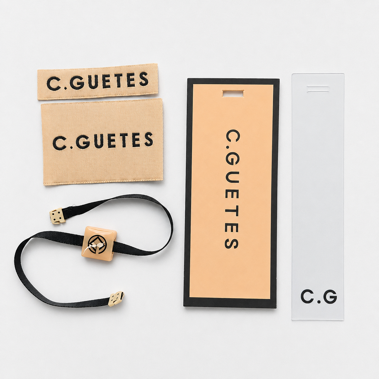 Hang tag string
