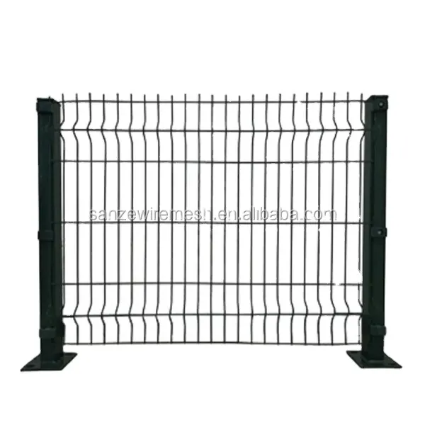 Pannello di recinzione della rete metallica di sicurezza del sud/acciaio galvanizzato ha saldato il recinto curvo della rete metallica 3d