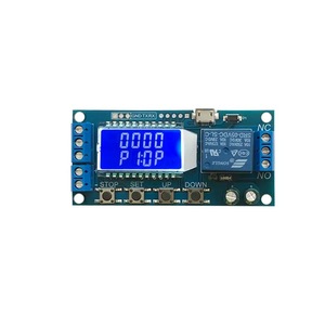 Zeit steuerung XY-LJ02 Timing-Schalter-Modul LCD-Anzeigen Trigger Delay 1CH Relay Timer