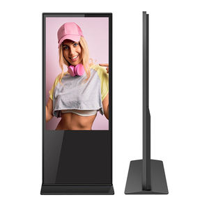 55 "tutto in un Touch Screen ruota il chiosco che gira l'esposizione in piedi del chiosco di rotazione del pavimento interattivo dell'interno di Digital Signage - Product Image 3
