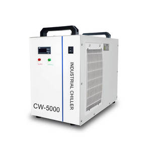 工業用水チラーcw5200圧縮式クーラーCO2レーザーチューブ小型水冷チラー付き工場価格 - Product Image 1