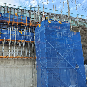 Single <strong>Sided</strong> Steel Fram Retaining Wall <strong>Formwork</strong> for <strong>Concrete</strong> Construction