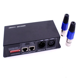 <strong>DMX512</strong> 12V-24V <strong>Decoder</strong> <strong>Led</strong> Digital <strong>Controller</strong> 4 Channel Dimmer DC - Product Image 2