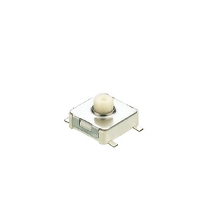MULTI FUNCTION 6.2*6.5mm Double Action Typ Momentaner Taktsc halter Runder weißer Kunststoff knopf - Product Image 1