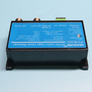 High Level 100dBuv 2 Ausgang Indoor Digital Analog CATV FTTB 1550nm Glasfaser Mini Knoten Optischer Empfänger WDM SC APC SC UPC - Product Image 4