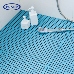 现代疏水TPE互锁地板砖防滑模块化浴室浴垫，价格具有竞争力 - Product Image 6
