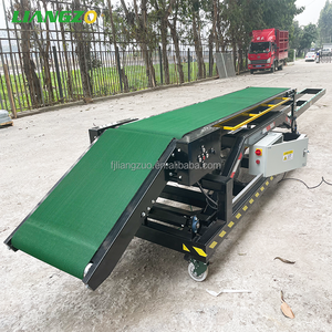 Macchina del nastro trasportatore di carico e scarico del camion di velocità e altezza regolabili di LIANGZO