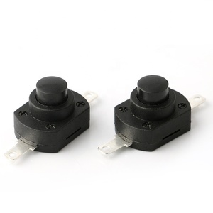Interruttore a pulsante ad alta corrente On Off SMT 2 pin 6A 19mm 250V AC 25T85 Push Switch - Product Image 3
