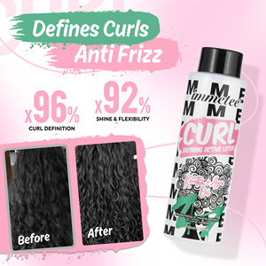 IMMETEEカーリングローション定義カールクリームフリズコントロール保湿ヘアカールエンハンサー定義クリーム黒人女性 - Product Image 6
