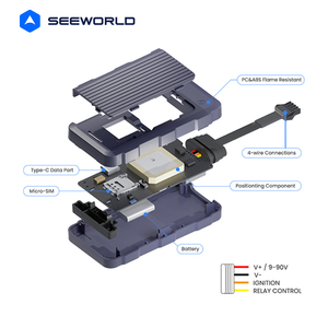Dispositivo de seguimiento de taxi de autobús, patinete eléctrico, bicicleta, motocicleta, rastreador GPS con limitador de velocidad, sistema de seguimiento de Software en línea gratuito - Product Image 3