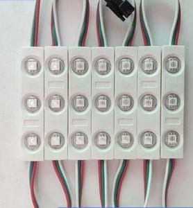 Moduli RGBIC LED ad alta luminosità Light DC 12V insegna pubblicitaria commerciale impermeabile SMD 5050 modulo LED light IC SM16703P