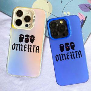 Trendy tasarımcı telefon kılıfı iPhone Xs Xr 7 8 11 12 13 Mini 14 15 16 Pro Max Coque Omerta kabuk - Product Image 1