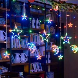 V Shaped <strong>Snowflake</strong> 15 <strong>Leds</strong> Christmas Holiday Decorative Multi <strong>Colors</strong> <strong>Led</strong> <strong>Color</strong> <strong>Changing</strong> Window Curtain <strong>String</strong> Light - Product Image 2
